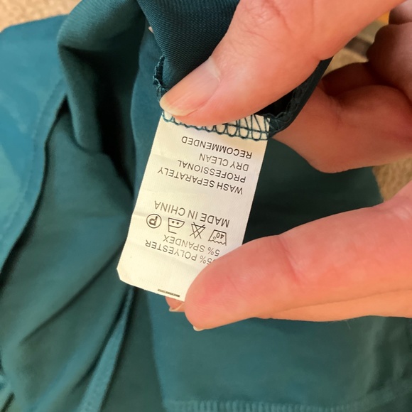 Date Night Teal Satin Midi - Picture 7 of 7